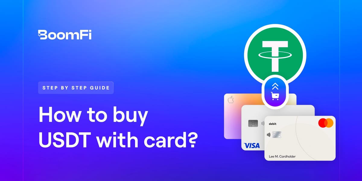 How to Buy USDT with a Credit or Debit Card